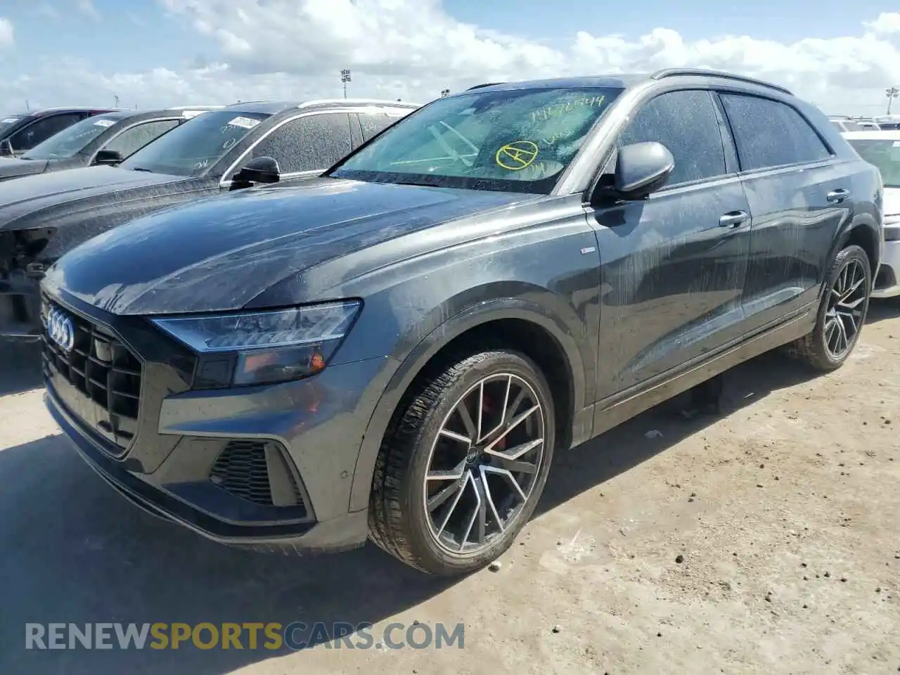 1 Photograph of a damaged car WA1FVAF19LD010714 AUDI Q8 2020