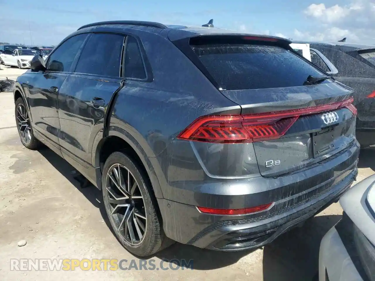 2 Photograph of a damaged car WA1FVAF19LD010714 AUDI Q8 2020