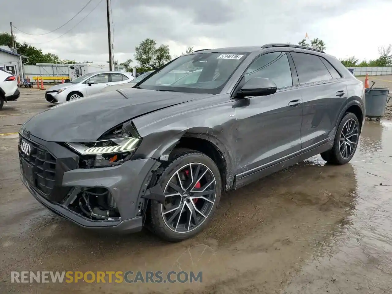 1 Фотография поврежденного автомобиля WA1FVAF1XLD003867 AUDI Q8 2020