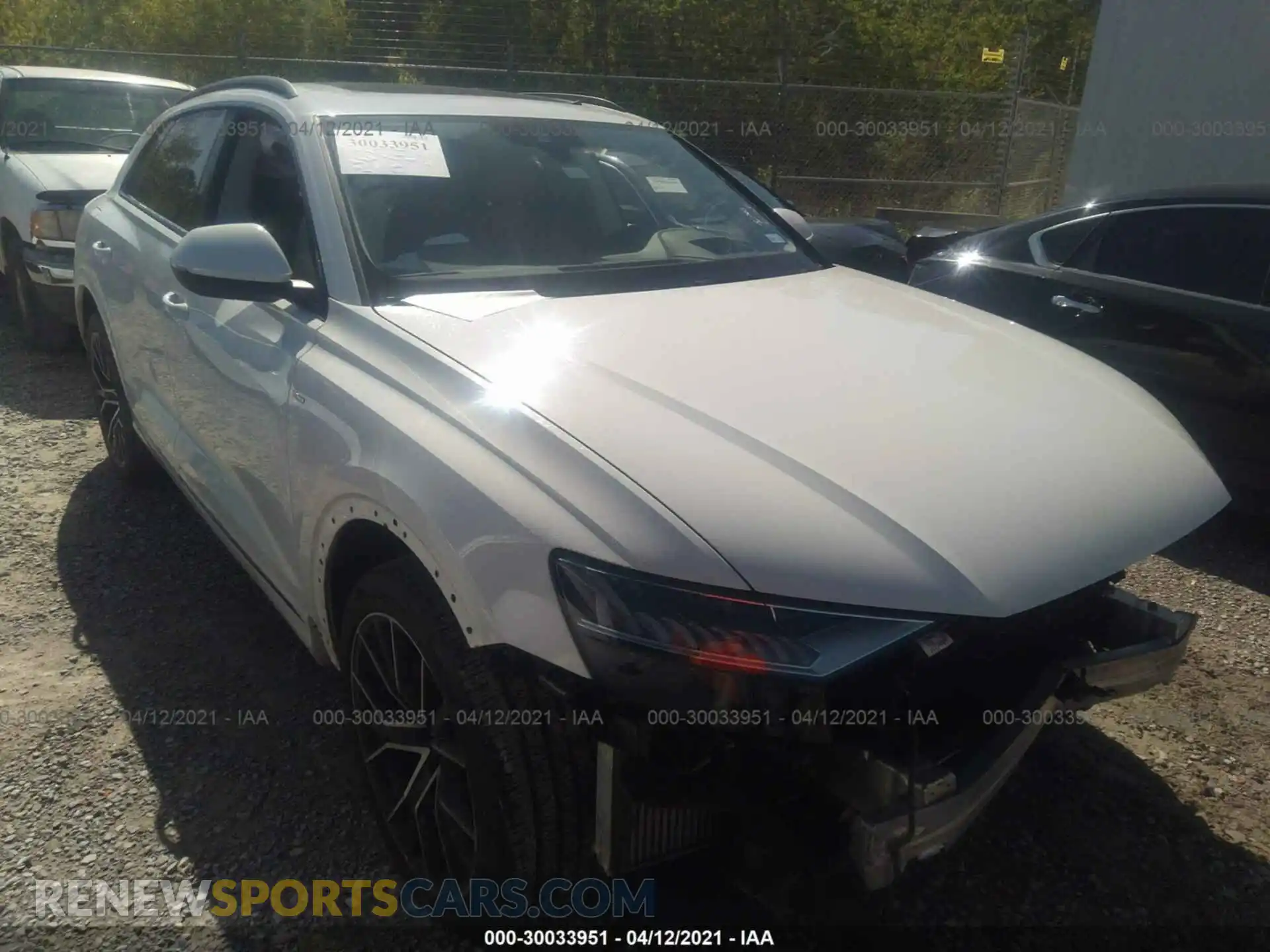 1 Photograph of a damaged car WA1FVAF1XLD016330 AUDI Q8 2020