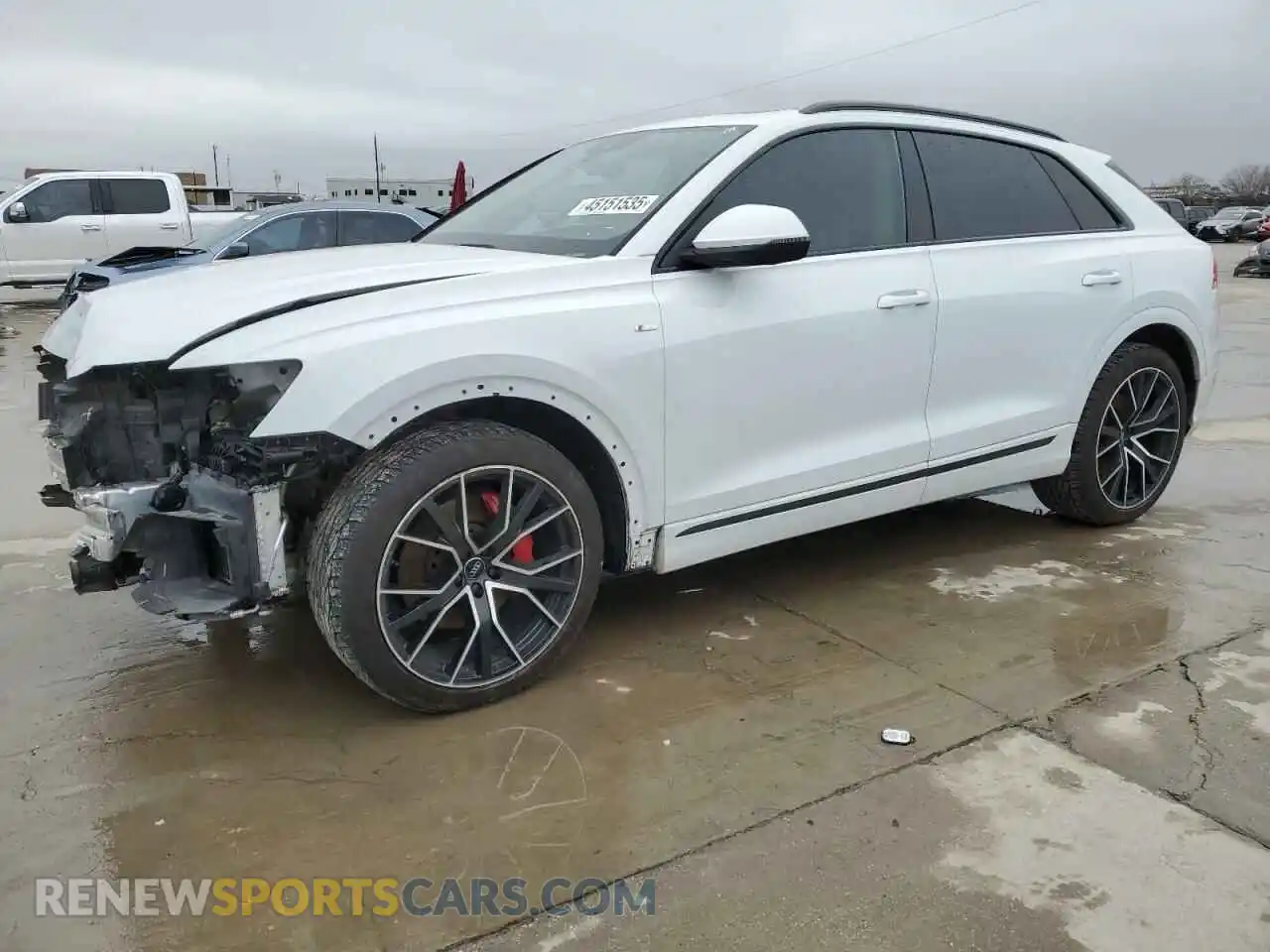 1 Фотография поврежденного автомобиля WA1FVAF1XLD023679 AUDI Q8 2020
