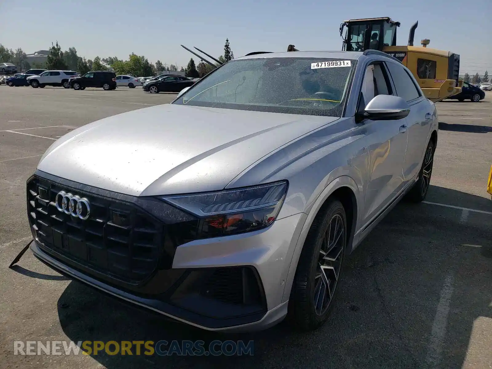 2 Photograph of a damaged car WA1FVBF1XLD016284 AUDI Q8 2020