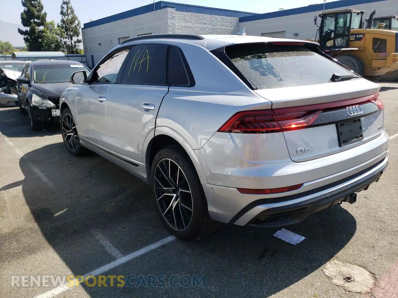 3 Photograph of a damaged car WA1FVBF1XLD016284 AUDI Q8 2020