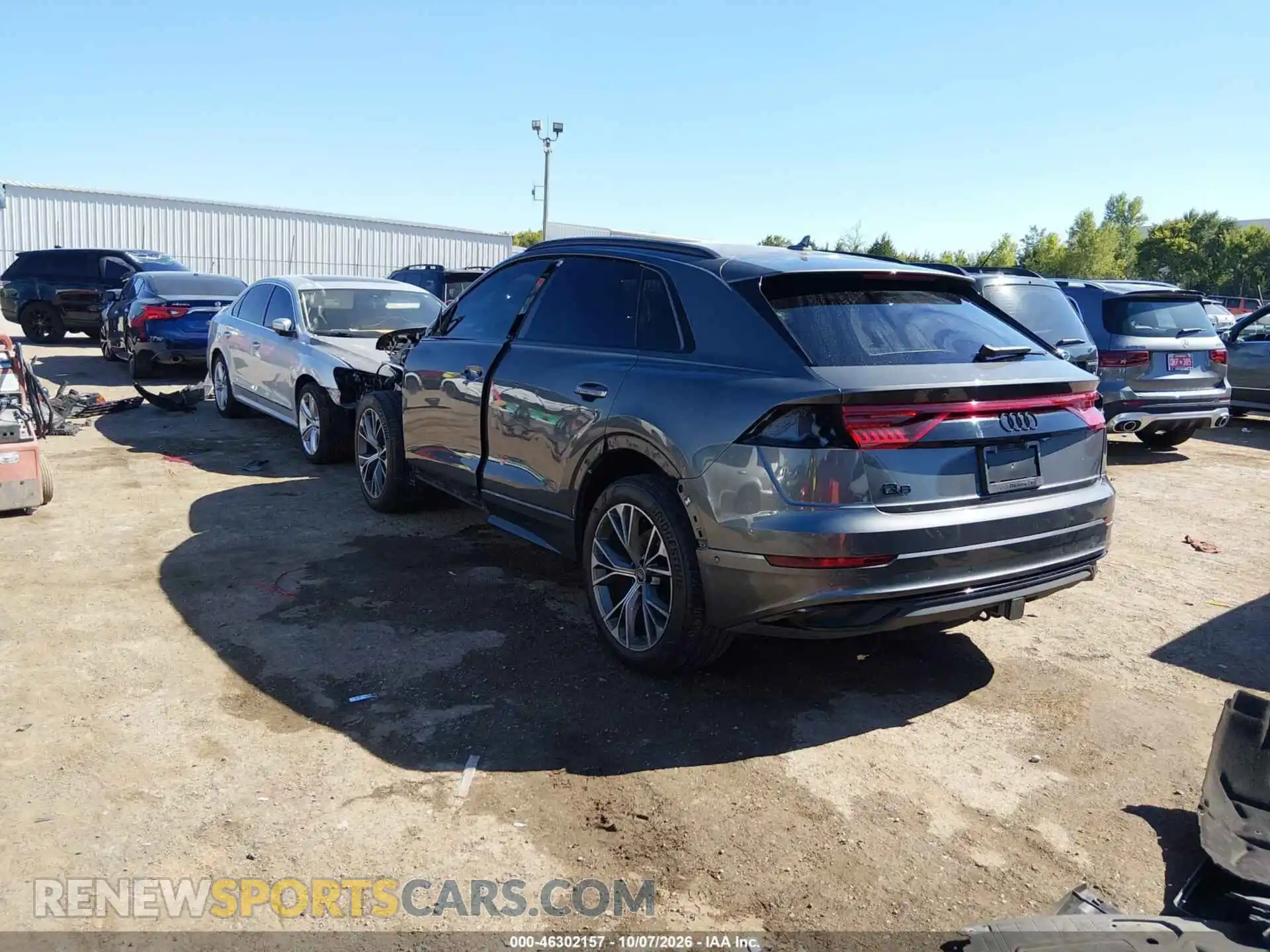 3 Photograph of a damaged car WA1AVAF11MD016342 AUDI Q8 2021