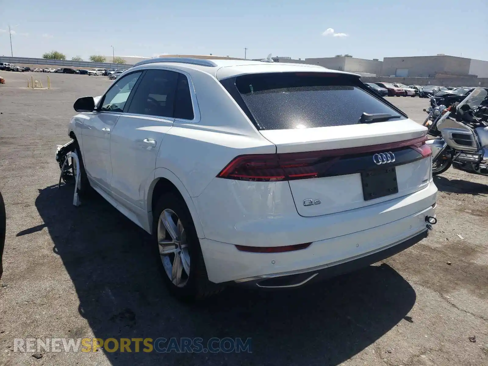 3 Photograph of a damaged car WA1AVAF12MD021582 AUDI Q8 2021