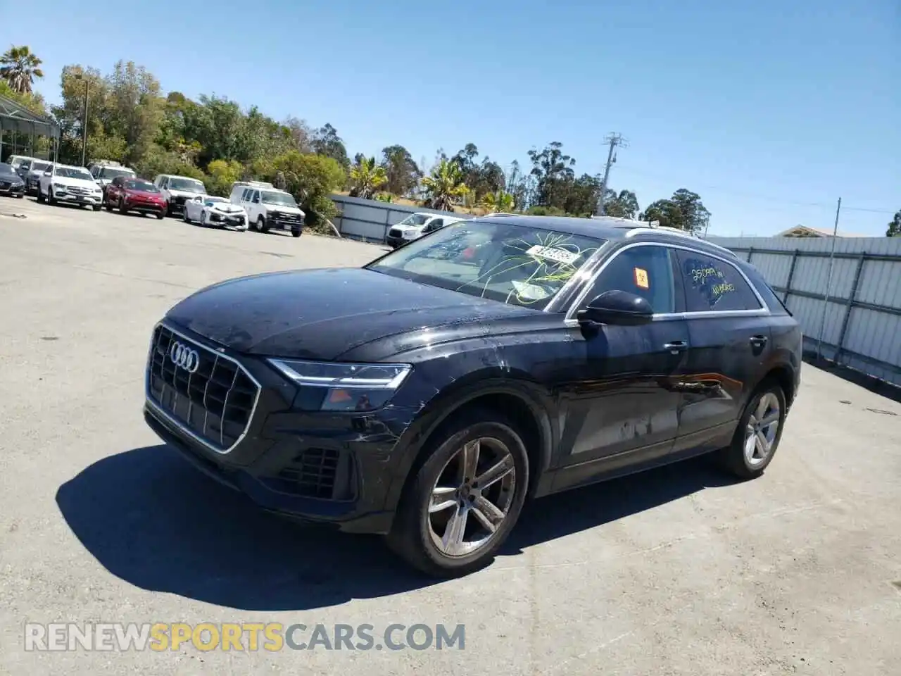 2 Photograph of a damaged car WA1AVAF12MD023073 AUDI Q8 2021
