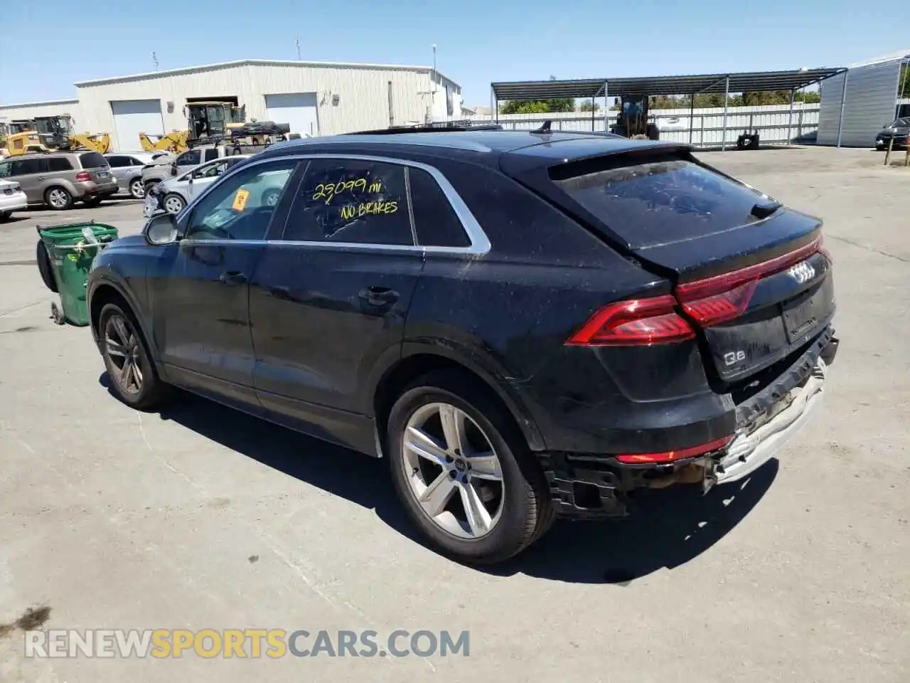 3 Photograph of a damaged car WA1AVAF12MD023073 AUDI Q8 2021