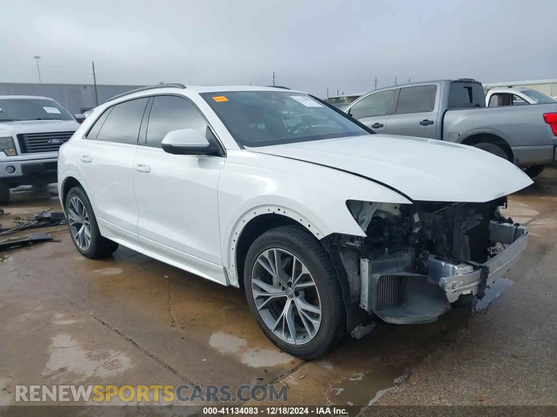 1 Photograph of a damaged car WA1AVAF14MD003469 AUDI Q8 2021