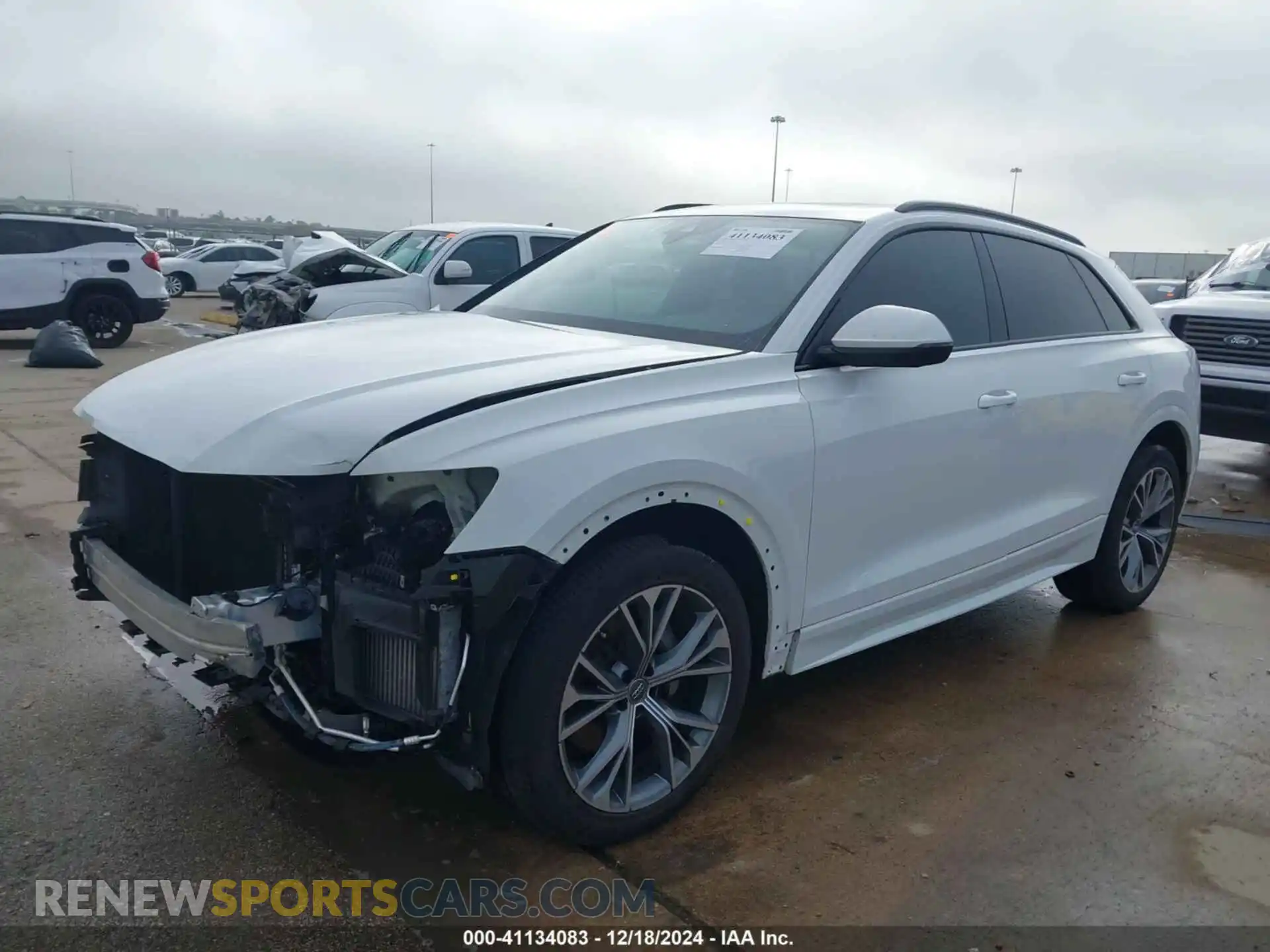 2 Photograph of a damaged car WA1AVAF14MD003469 AUDI Q8 2021