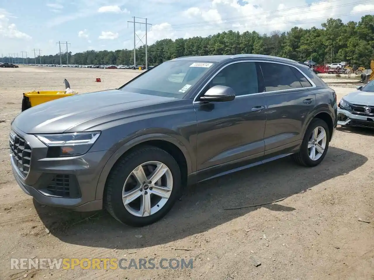 1 Photograph of a damaged car WA1AVAF14MD022412 AUDI Q8 2021