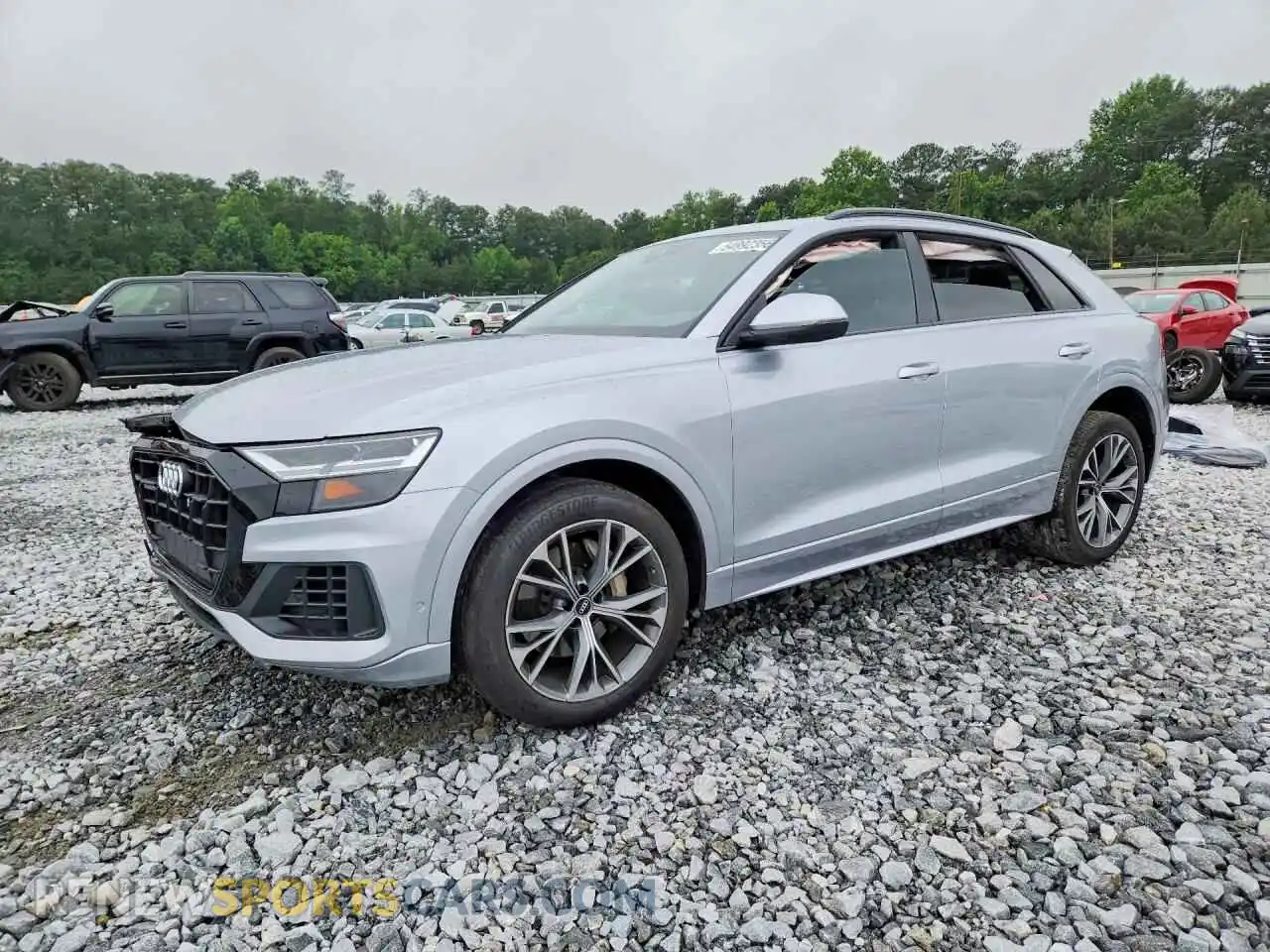 1 Photograph of a damaged car WA1AVAF16MD014473 AUDI Q8 2021