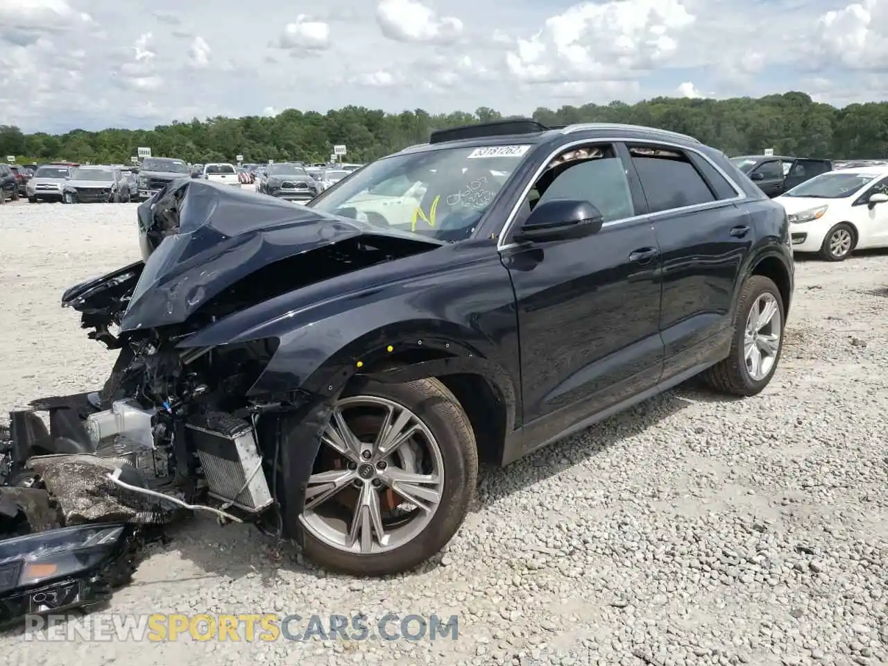 2 Photograph of a damaged car WA1BVAF11MD006107 AUDI Q8 2021