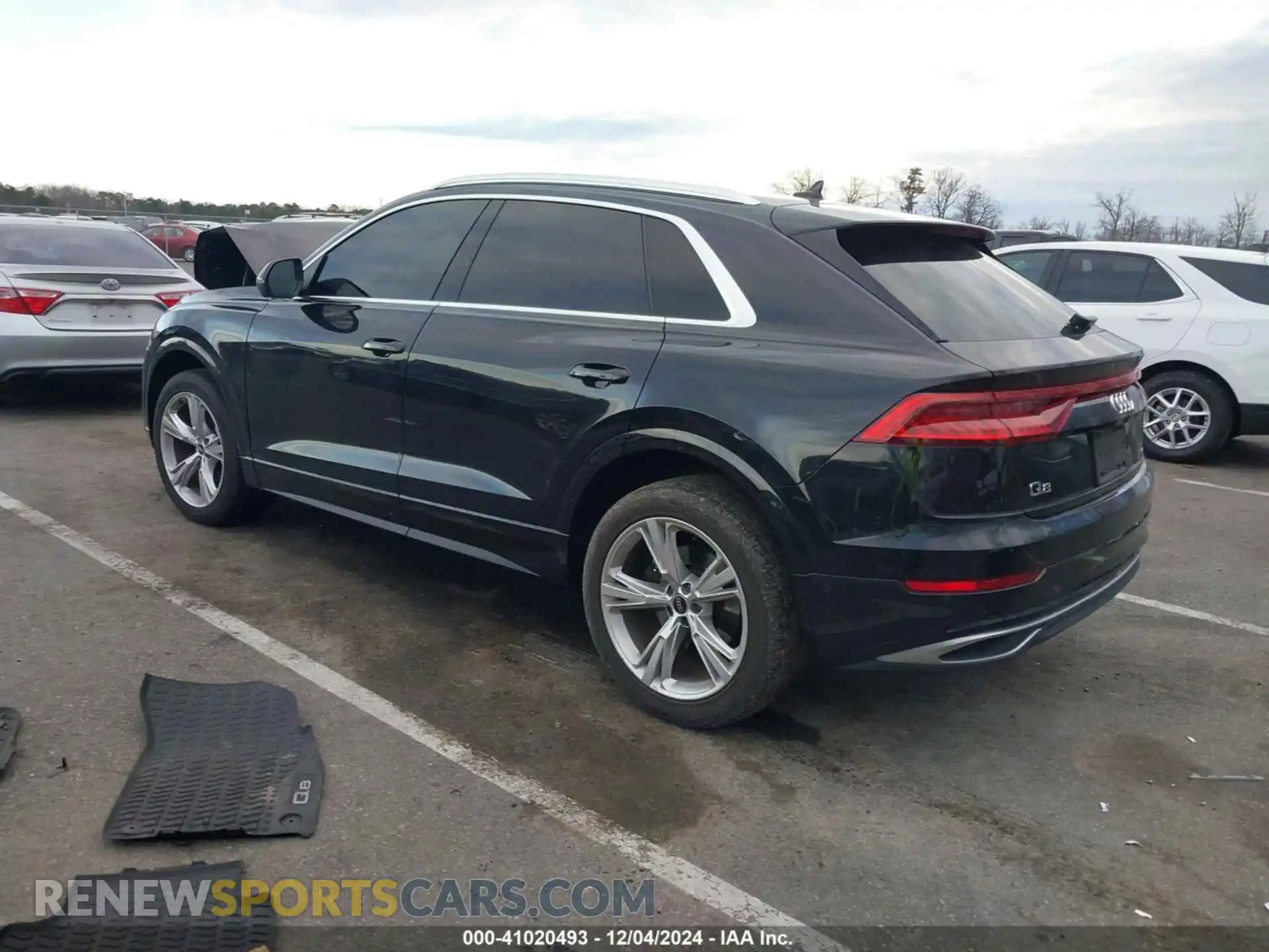 3 fotografías del automóvil dañado WA1BVAF13MD028948 AUDI Q8 2021