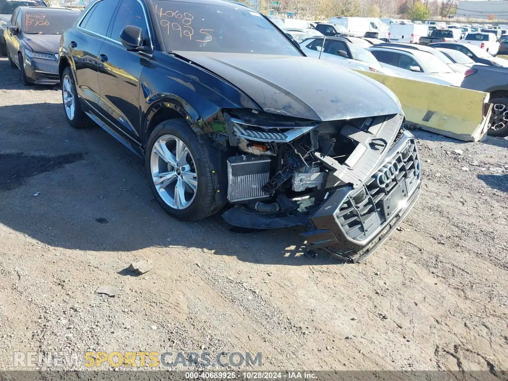 1 Photograph of a damaged car WA1BVAF16MD022092 AUDI Q8 2021