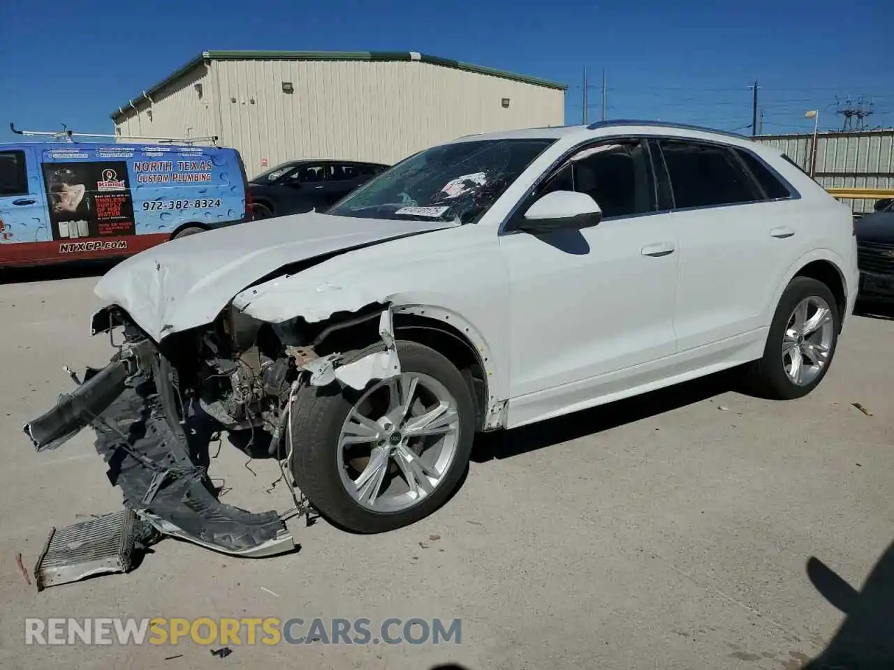 1 Photograph of a damaged car WA1BVAF18MD032042 AUDI Q8 2021