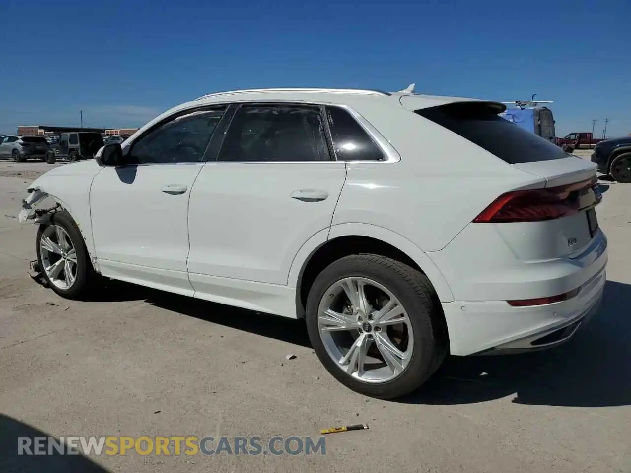 2 Photograph of a damaged car WA1BVAF18MD032042 AUDI Q8 2021
