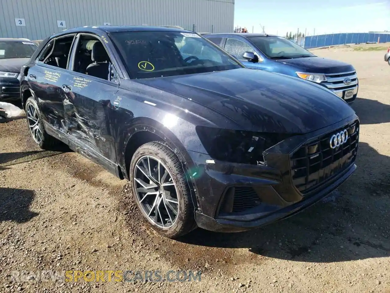 1 Фотография поврежденного автомобиля WA1DVAF1XMD032911 AUDI Q8 2021