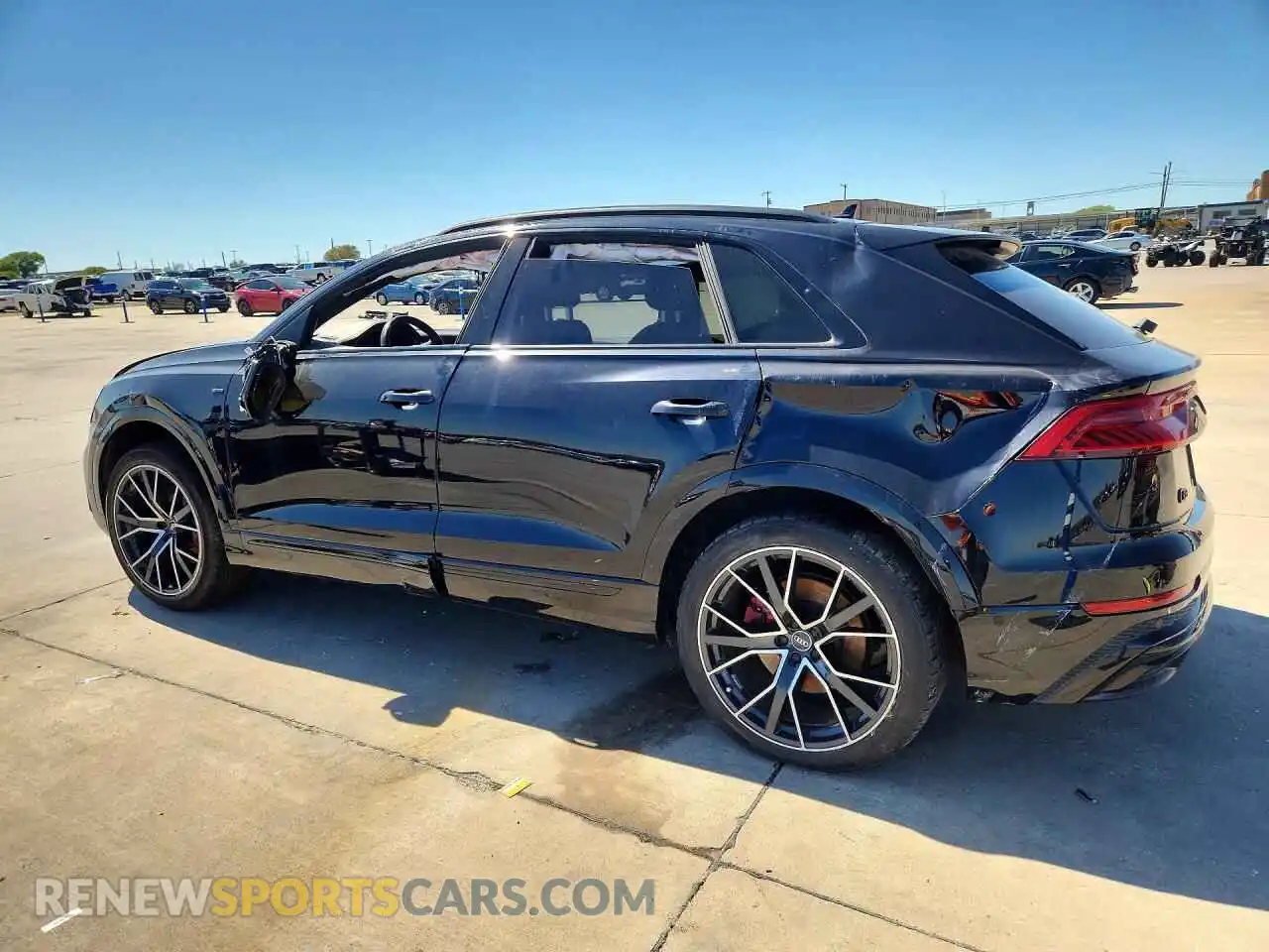 2 Photograph of a damaged car WA1EVAF10MD014888 AUDI Q8 2021
