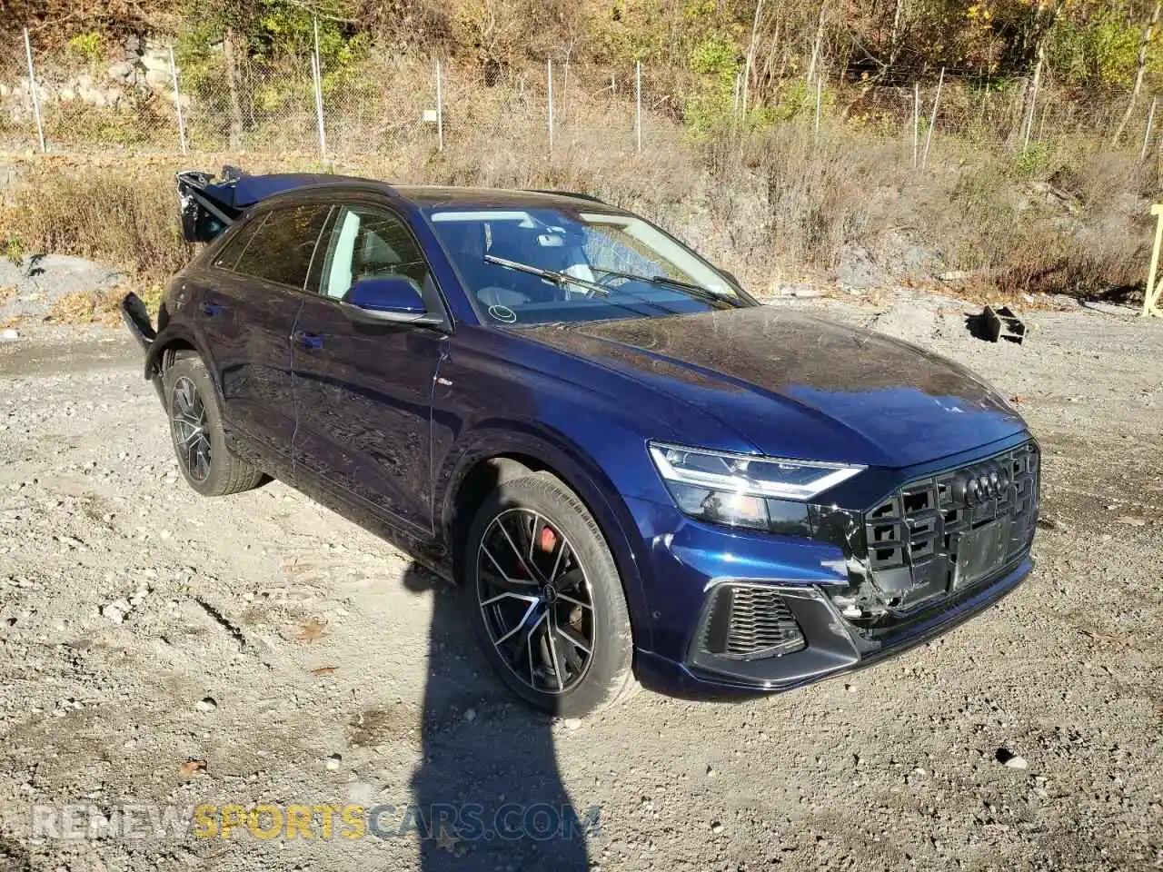 1 Photograph of a damaged car WA1EVAF10MD015491 AUDI Q8 2021