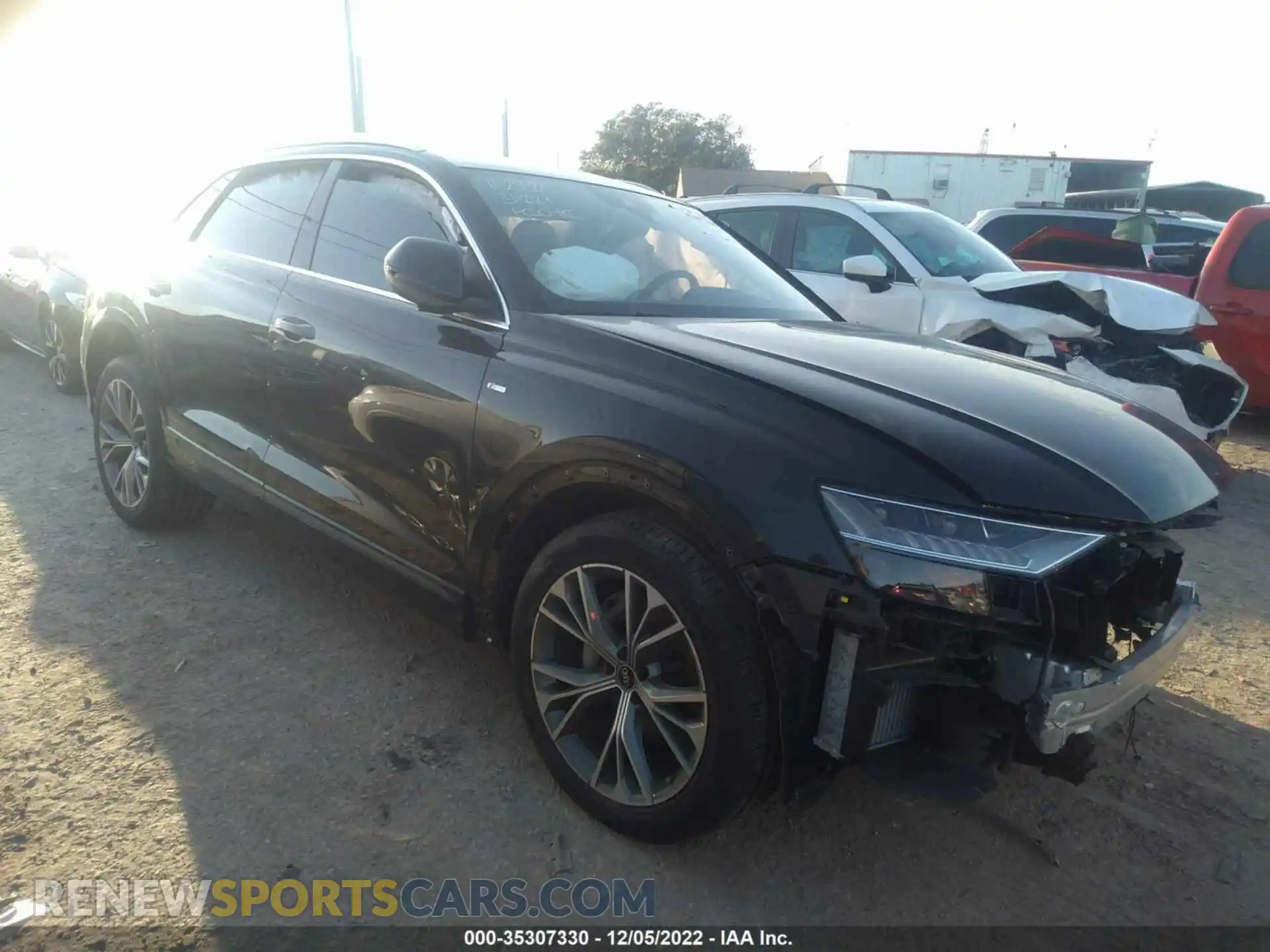 1 Photograph of a damaged car WA1EVAF11MD019503 AUDI Q8 2021