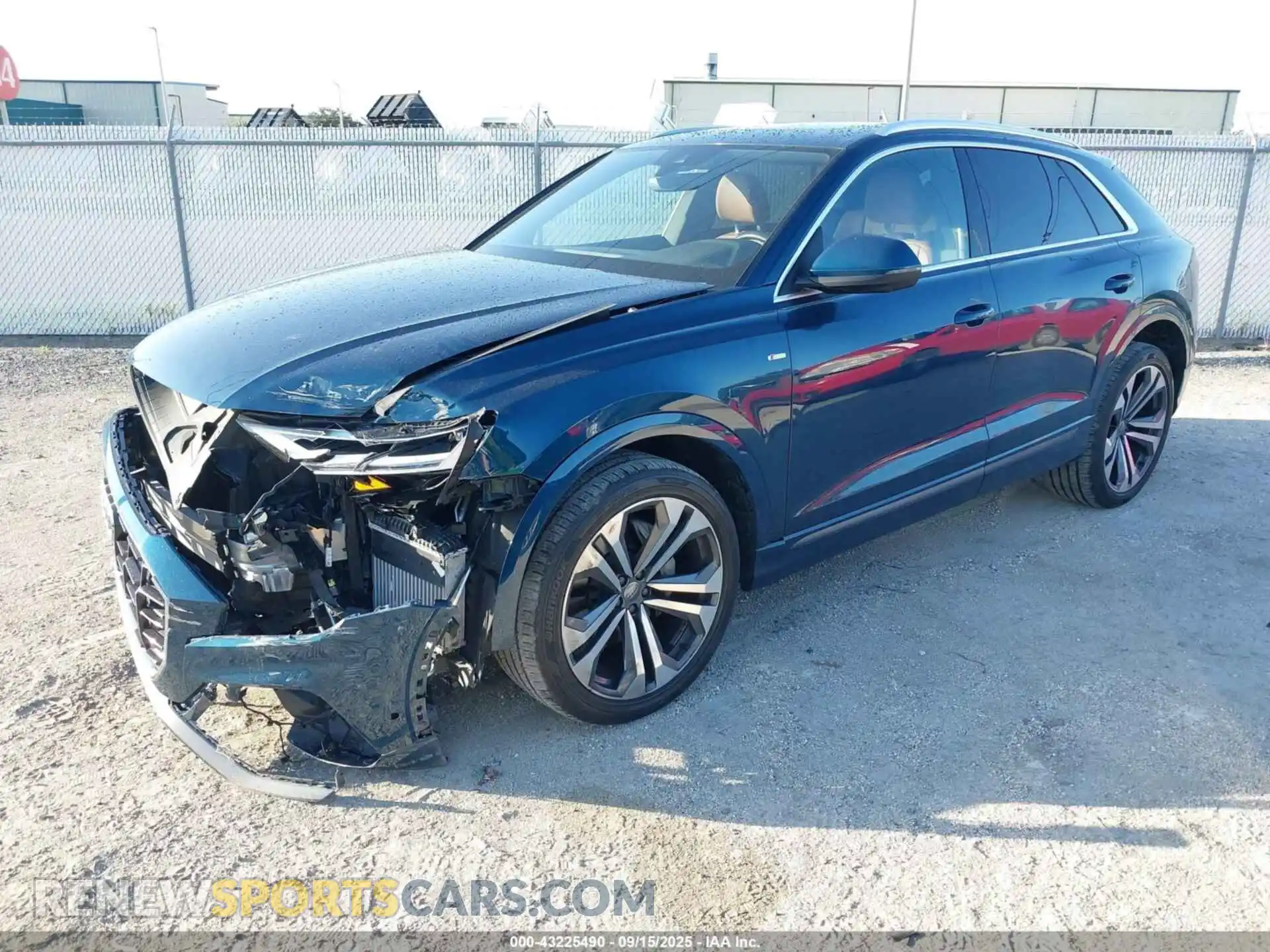 2 Photograph of a damaged car WA1EVAF12MD003519 AUDI Q8 2021
