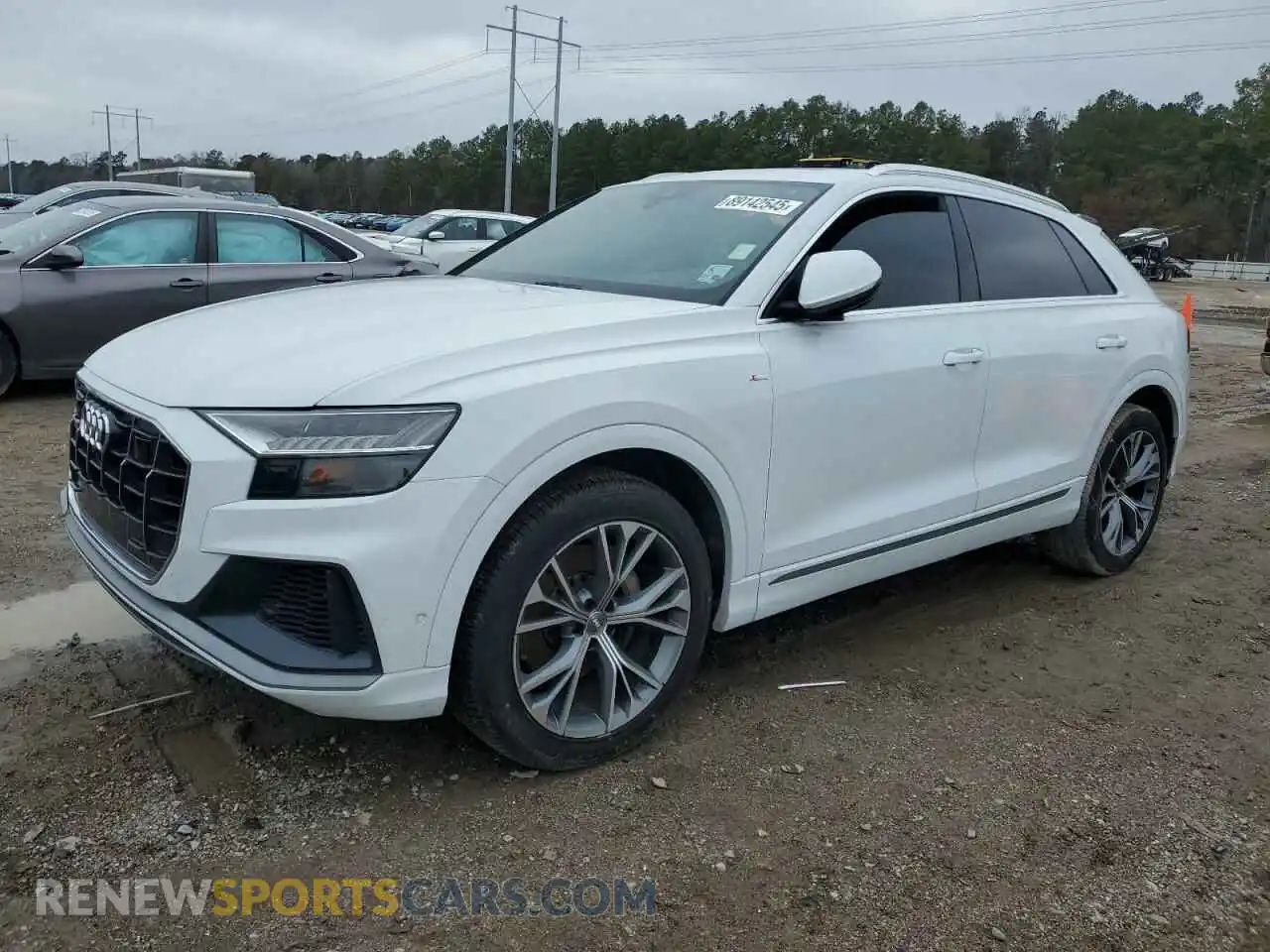 1 Photograph of a damaged car WA1EVAF12MD004203 AUDI Q8 2021