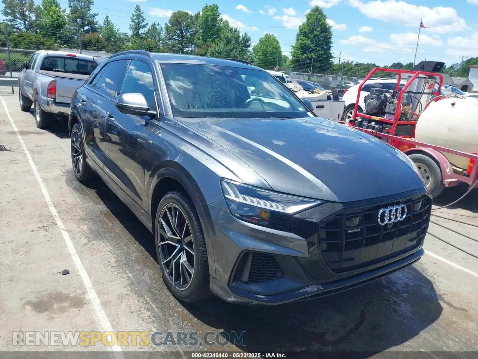 1 Фотография поврежденного автомобиля WA1EVAF12MD006405 AUDI Q8 2021