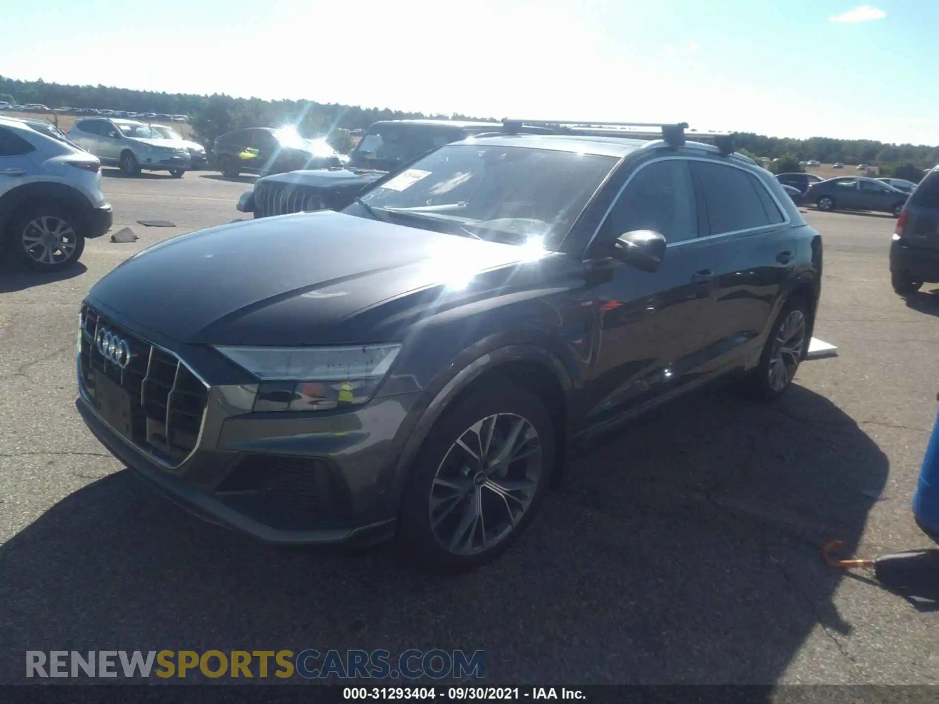 2 Photograph of a damaged car WA1EVAF12MD012429 AUDI Q8 2021
