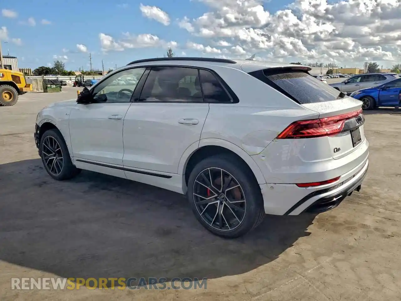 2 Photograph of a damaged car WA1EVAF13MD042409 AUDI Q8 2021