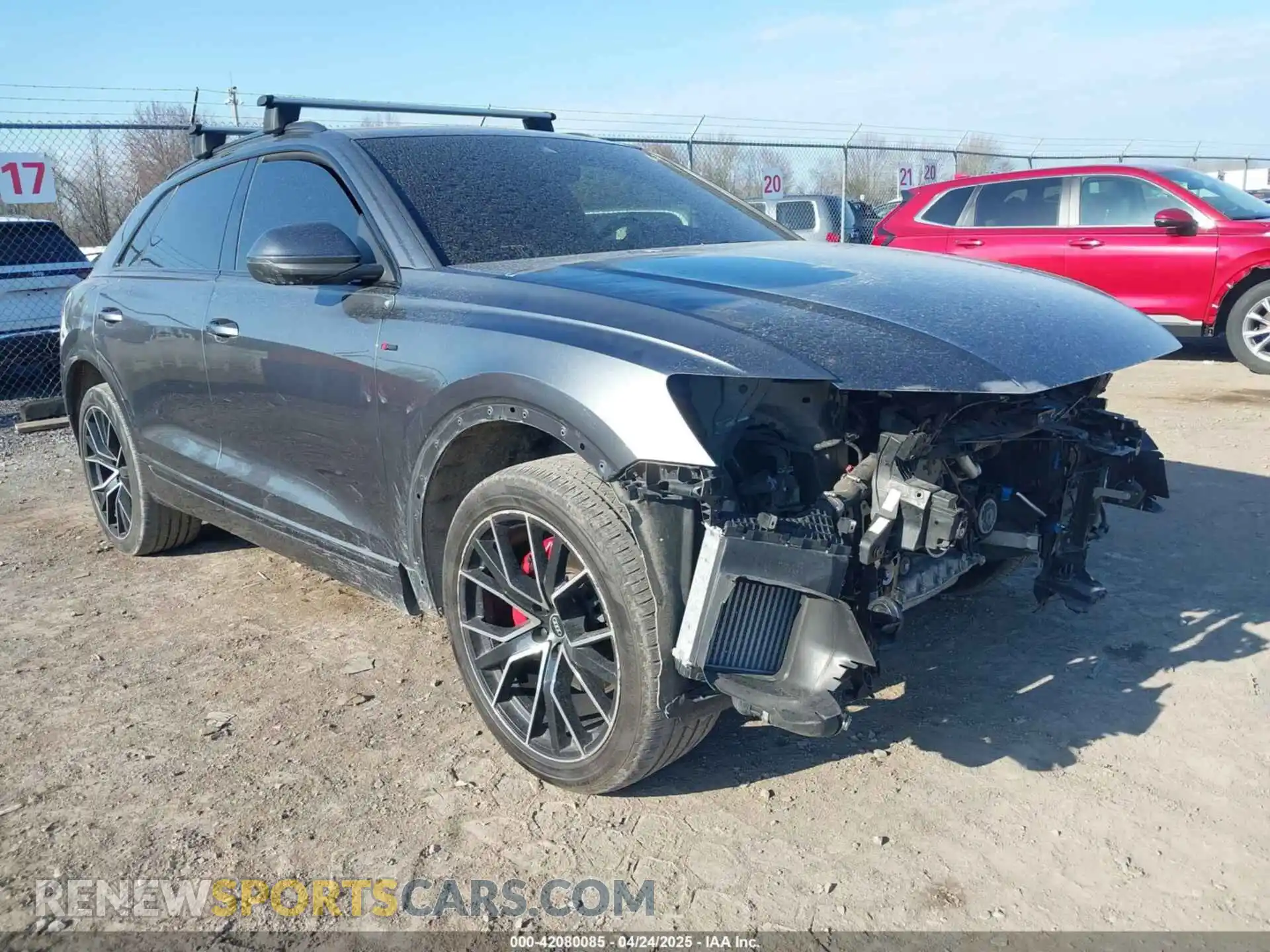 1 Photograph of a damaged car WA1EVAF14MD014781 AUDI Q8 2021