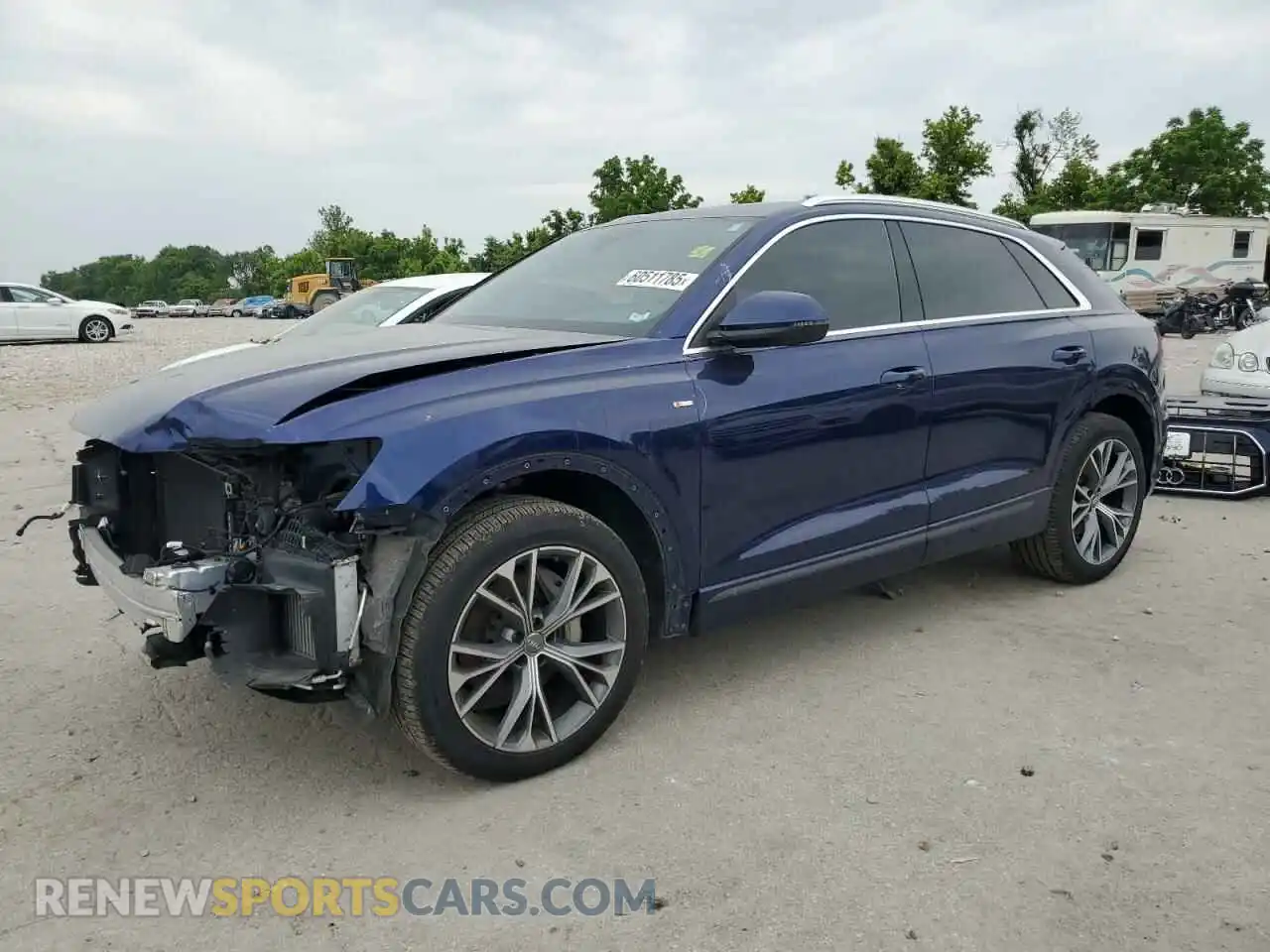 1 Photograph of a damaged car WA1EVAF15MD002610 AUDI Q8 2021