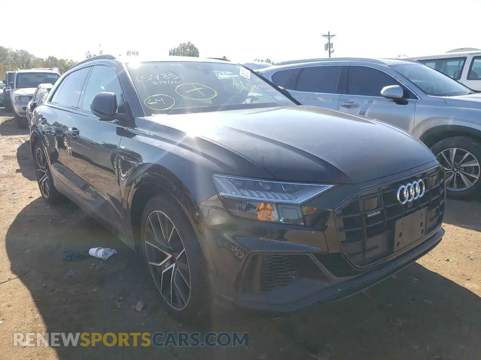 1 Photograph of a damaged car WA1EVAF15MD008469 AUDI Q8 2021