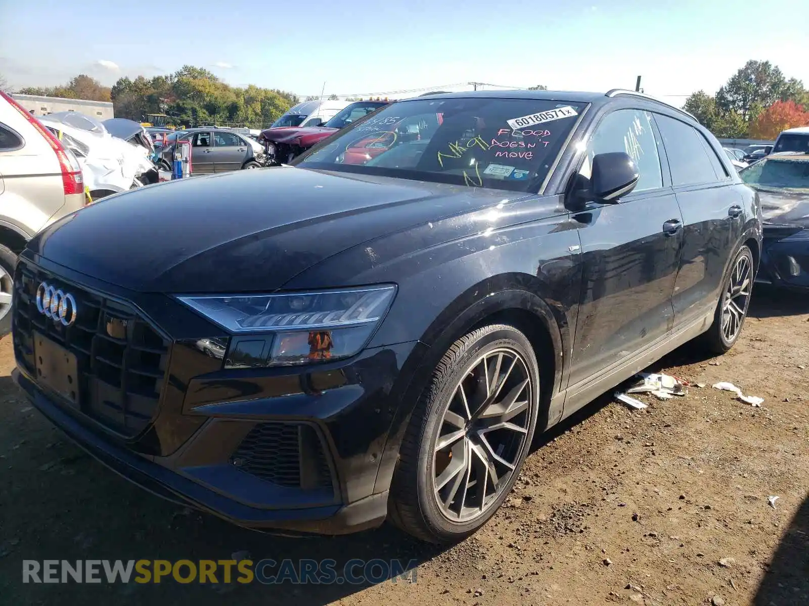2 Photograph of a damaged car WA1EVAF15MD008469 AUDI Q8 2021