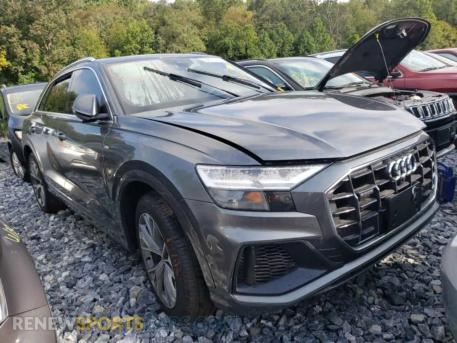 1 Photograph of a damaged car WA1EVAF16MD011719 AUDI Q8 2021