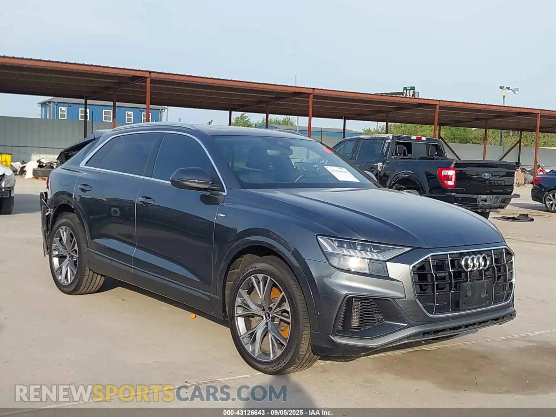 1 Photograph of a damaged car WA1EVAF16MD020484 AUDI Q8 2021
