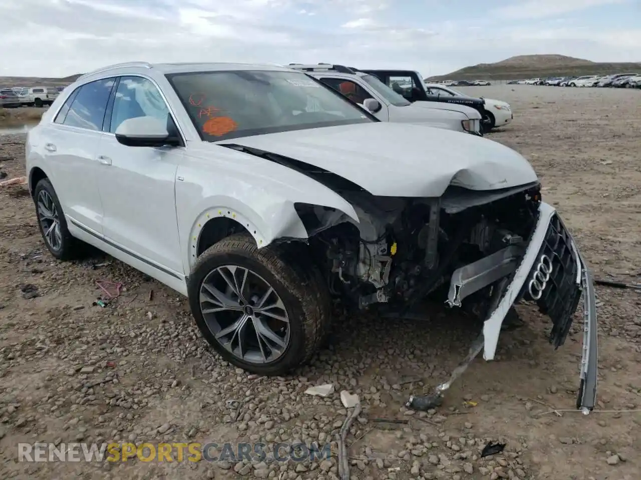 1 Photograph of a damaged car WA1EVAF16MD028987 AUDI Q8 2021