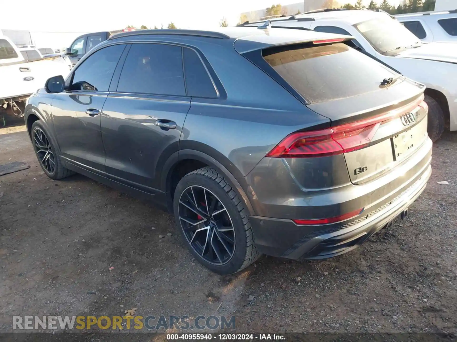 3 fotografías del automóvil dañado WA1EVAF16MD041173 AUDI Q8 2021