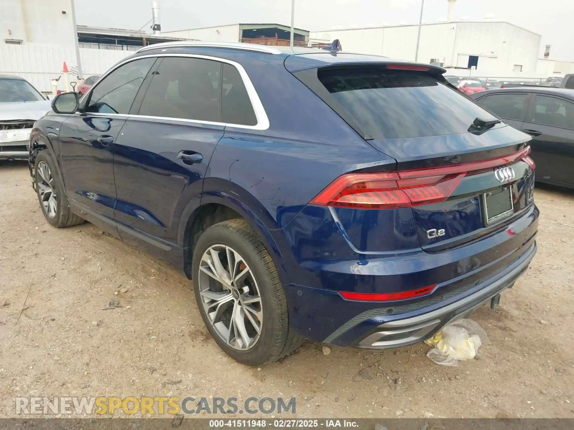 3 Photograph of a damaged car WA1EVAF17MD007971 AUDI Q8 2021