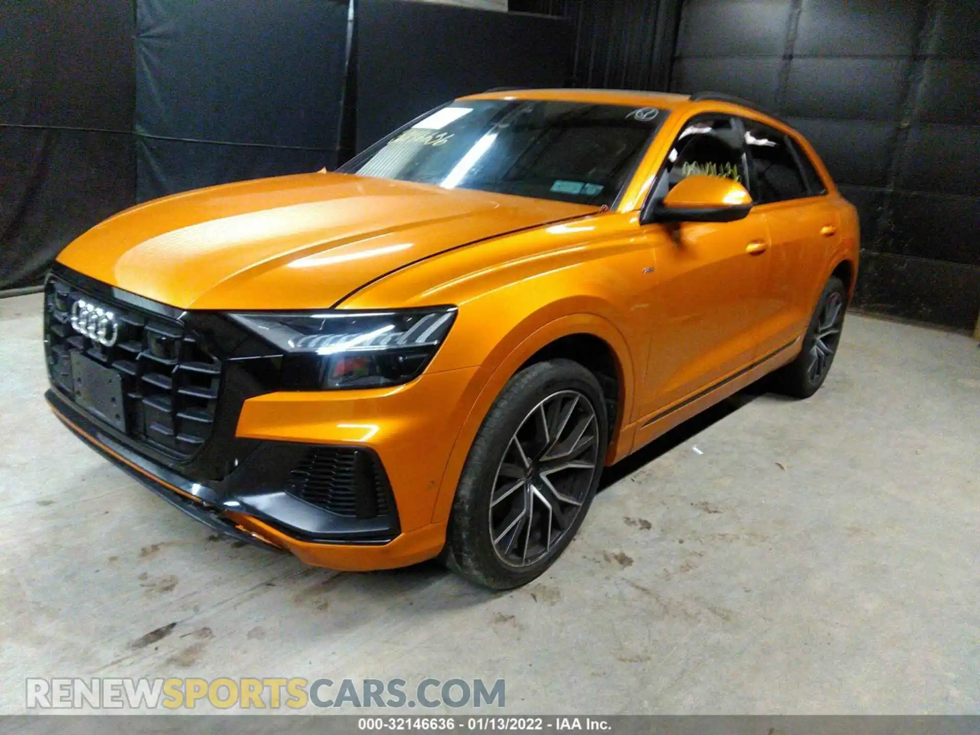 2 Photograph of a damaged car WA1EVAF17MD008764 AUDI Q8 2021