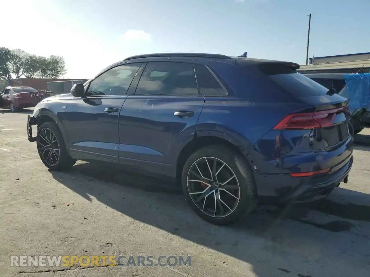 2 Photograph of a damaged car WA1EVAF17MD040579 AUDI Q8 2021