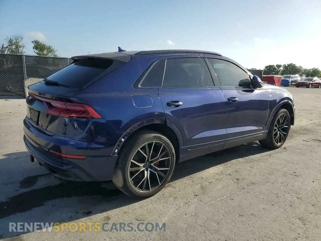 3 Photograph of a damaged car WA1EVAF17MD040579 AUDI Q8 2021