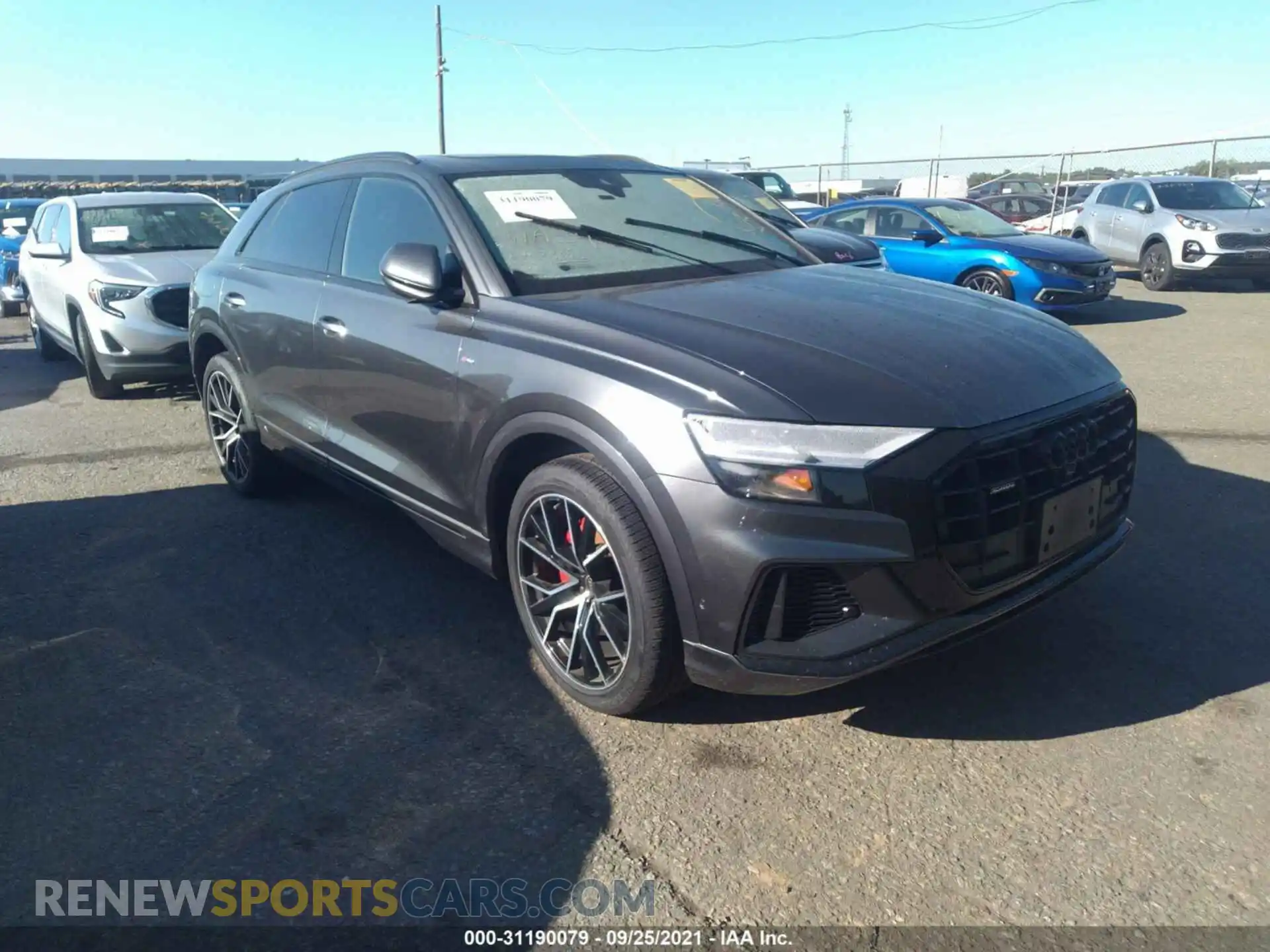 1 Photograph of a damaged car WA1EVAF18MD029820 AUDI Q8 2021