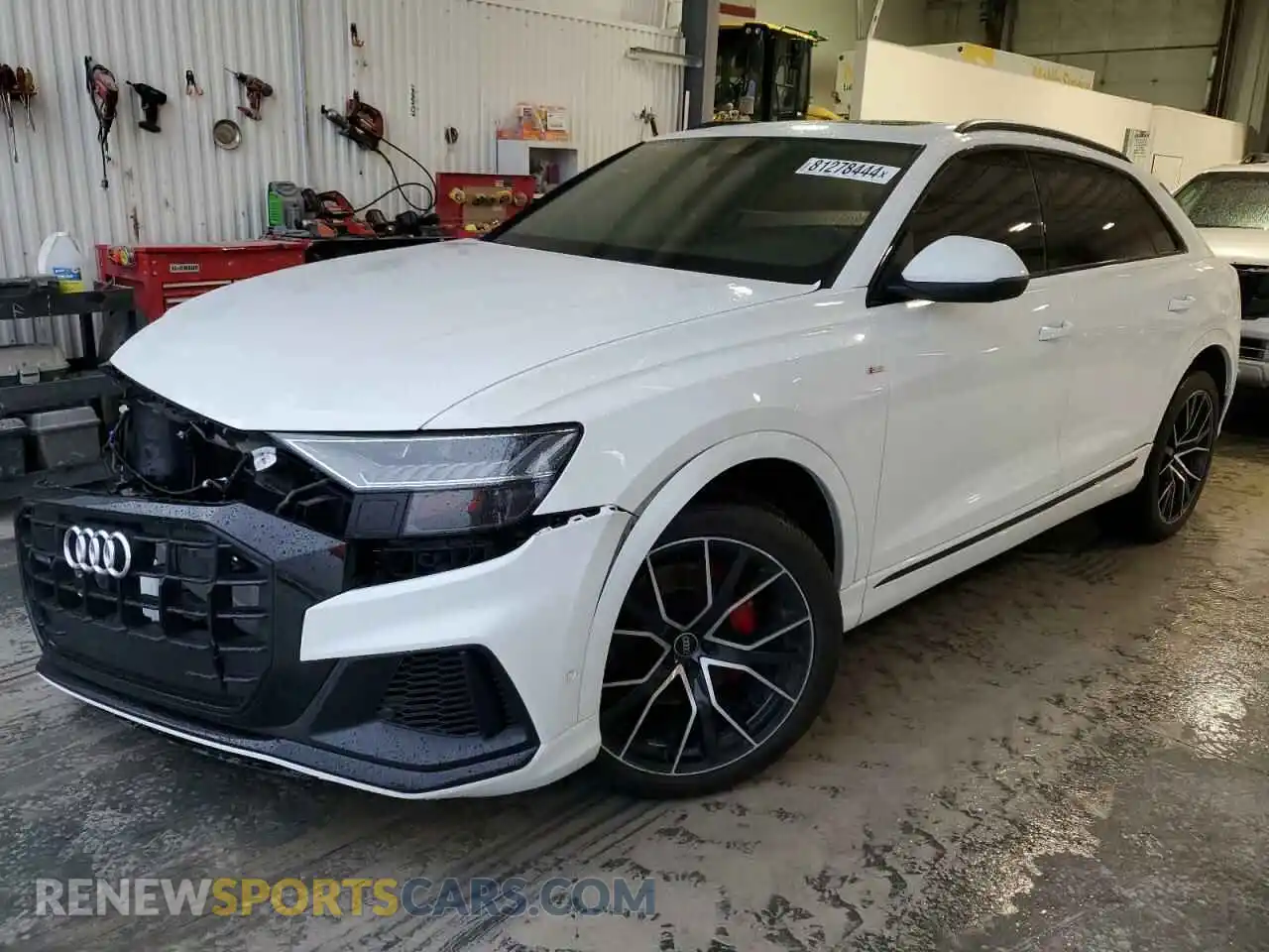 1 Photograph of a damaged car WA1EVAF1XMD010735 AUDI Q8 2021