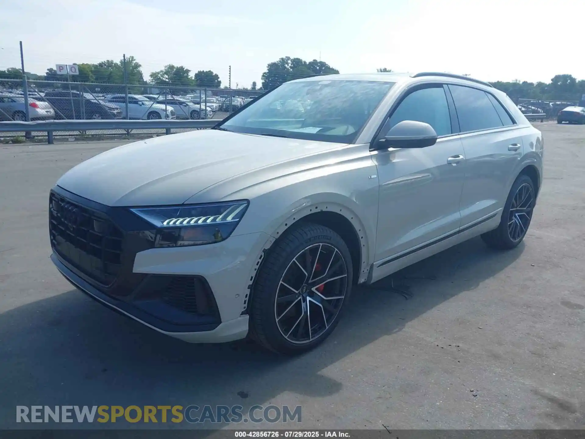 2 Photograph of a damaged car WA1FVAF11MD029453 AUDI Q8 2021