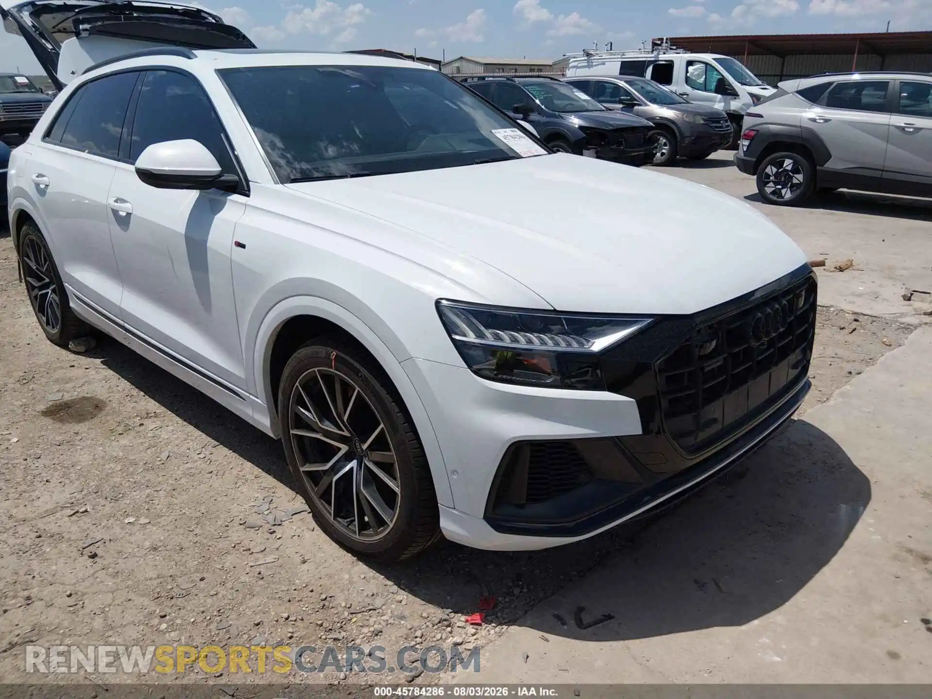 1 Photograph of a damaged car WA1FVAF13MD009057 AUDI Q8 2021