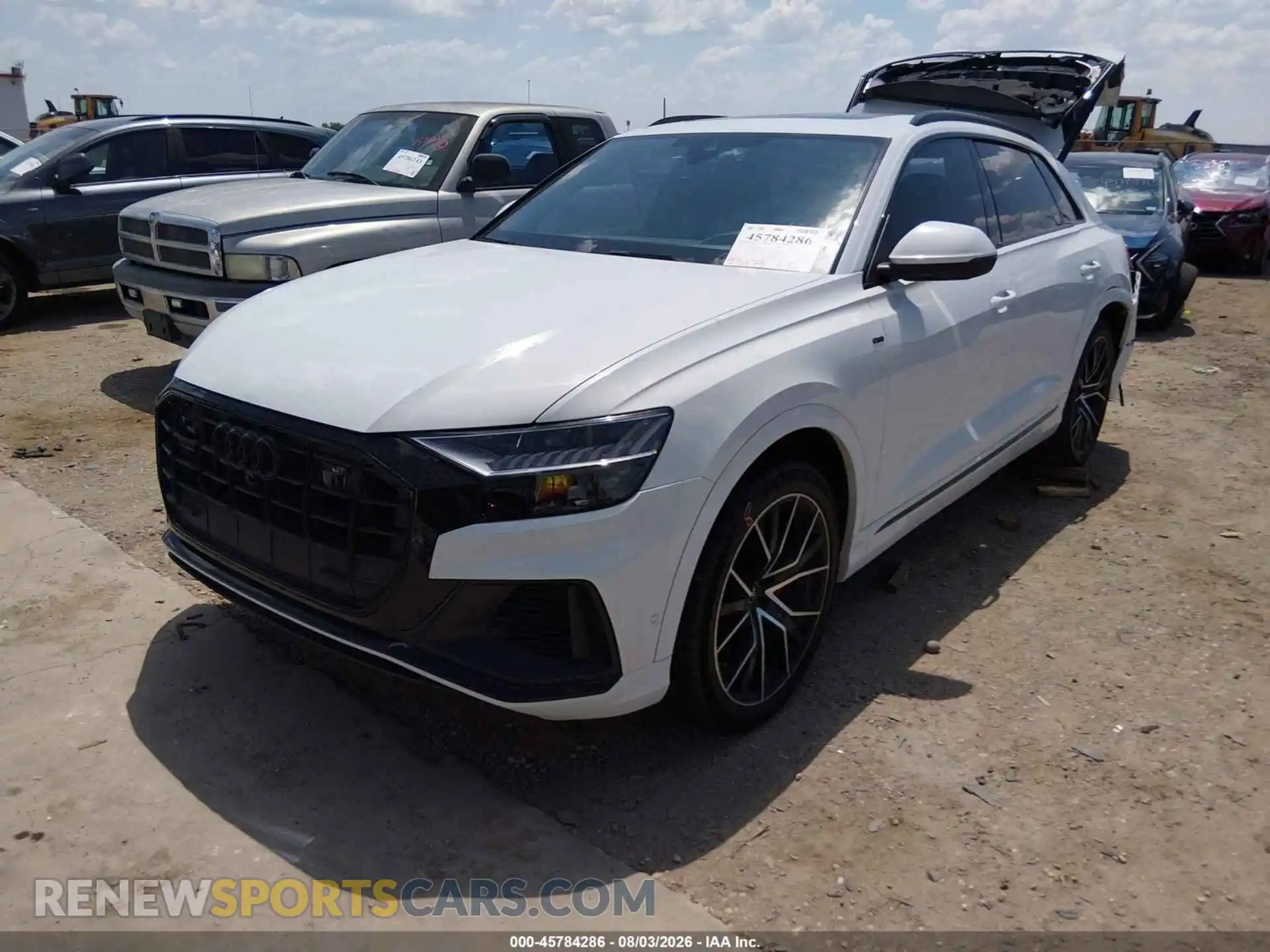 2 Photograph of a damaged car WA1FVAF13MD009057 AUDI Q8 2021