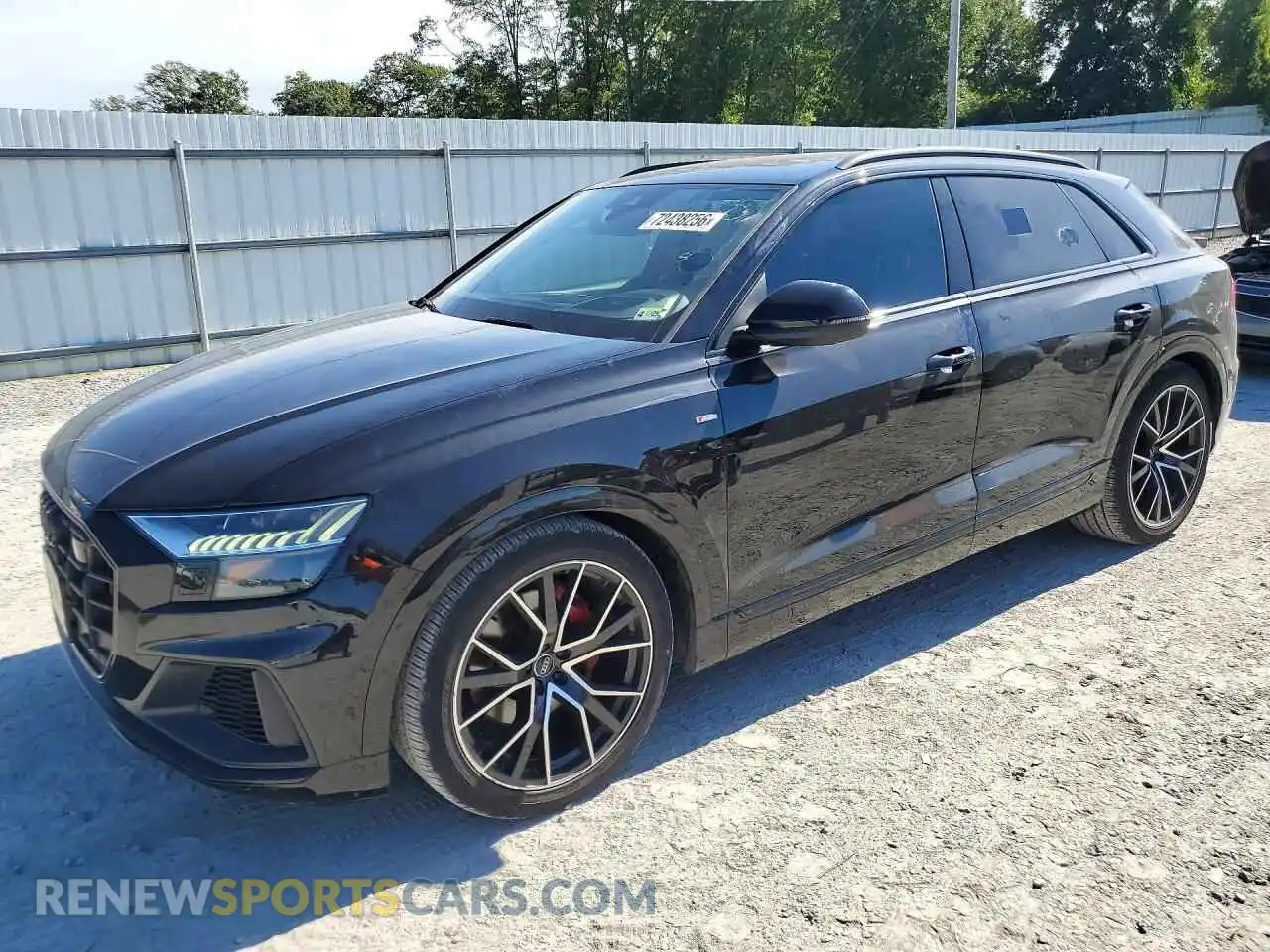1 Photograph of a damaged car WA1FVAF14MD003624 AUDI Q8 2021