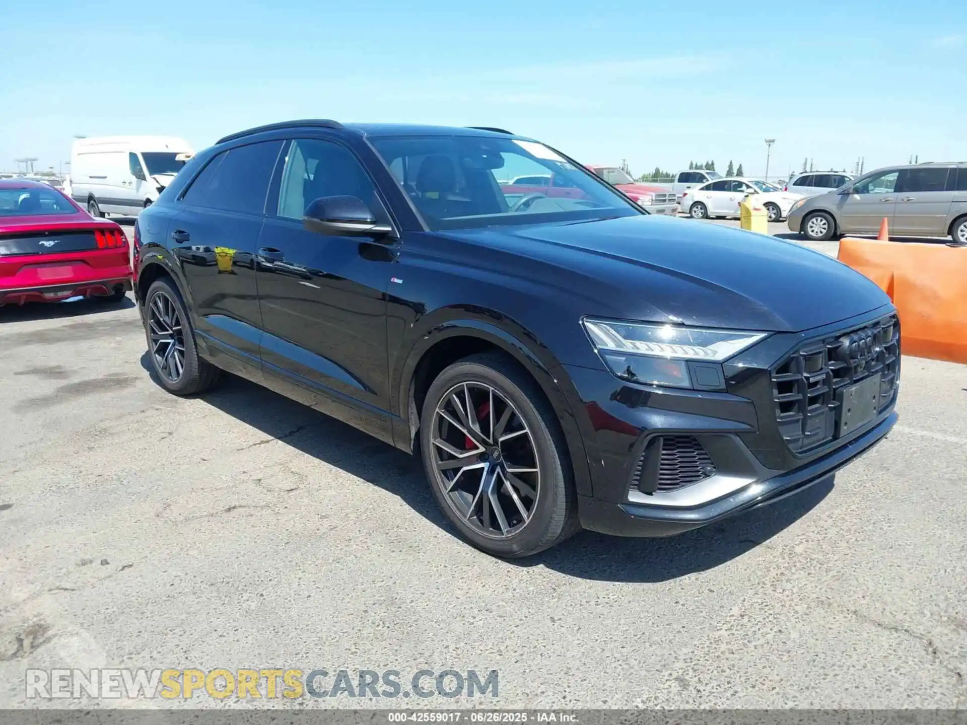 1 Photograph of a damaged car WA1FVAF14MD011805 AUDI Q8 2021