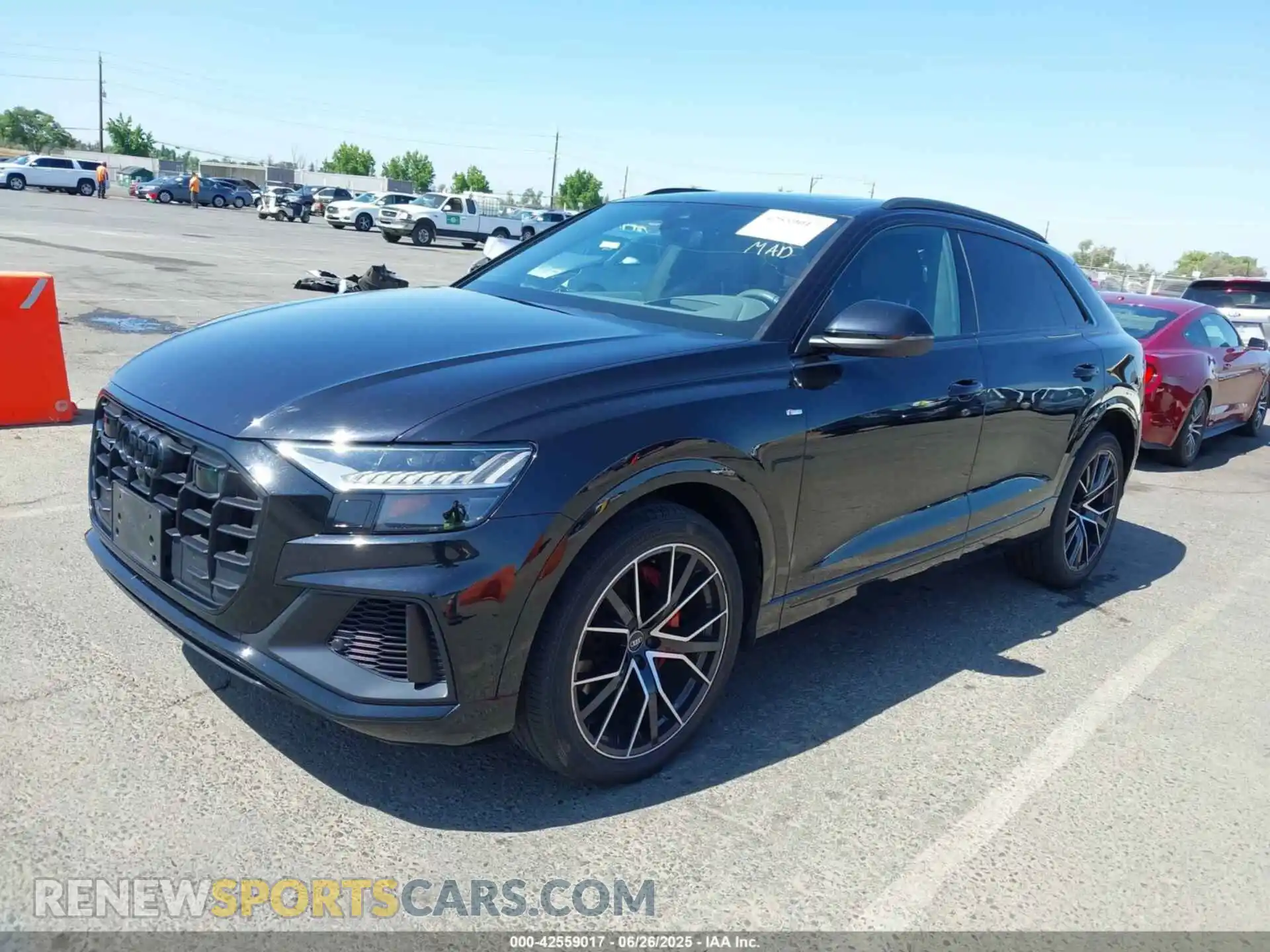2 Photograph of a damaged car WA1FVAF14MD011805 AUDI Q8 2021