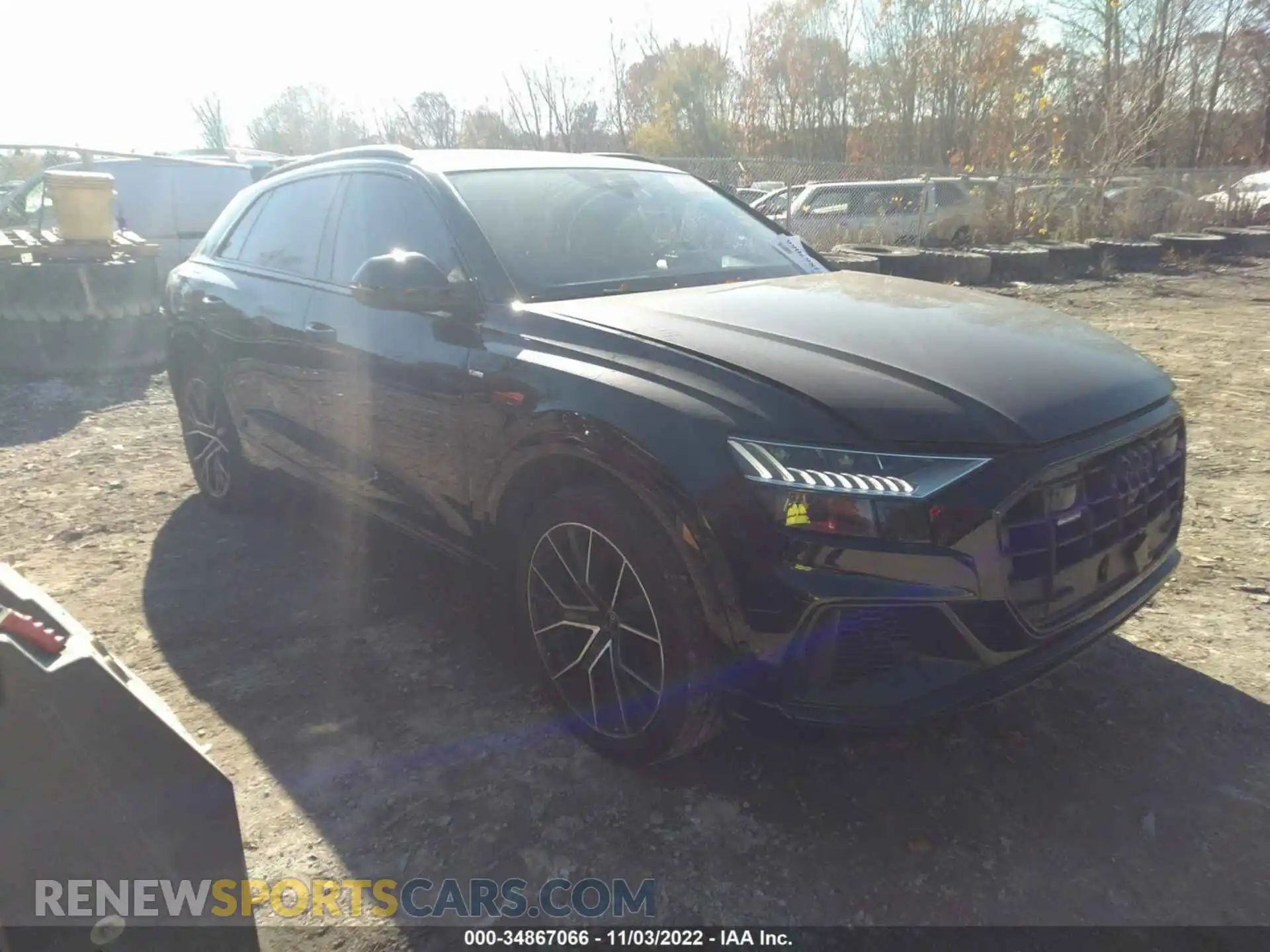 1 Photograph of a damaged car WA1FVAF15MD020805 AUDI Q8 2021
